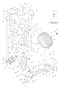 Page B Diagram and Parts List for 13AT605H755 2005 Yard Man Lawn Tractor